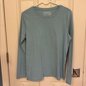 Eddie Bauer Women's 2XL Blue Top